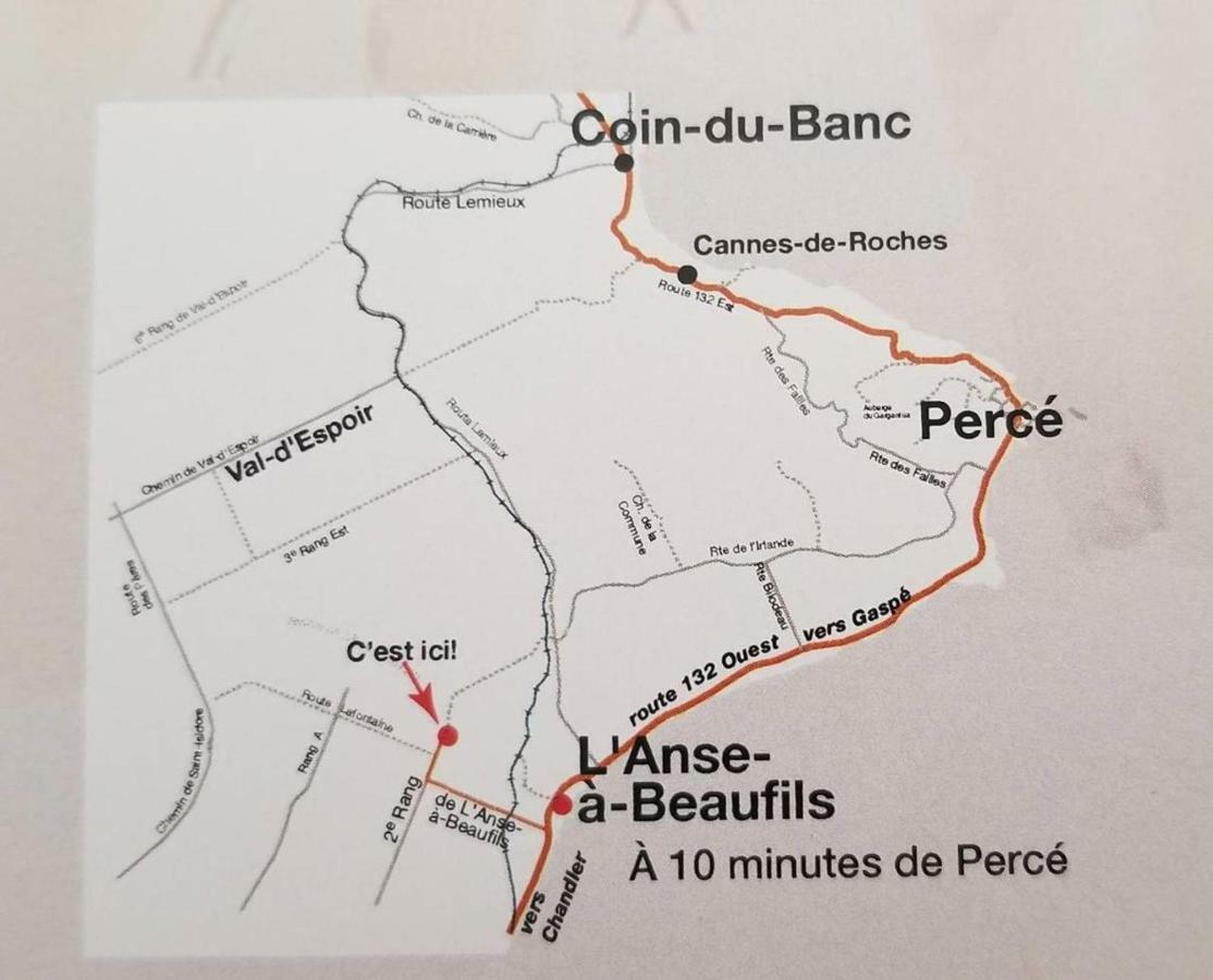 Gite Aux Jardins De L'Anse Perce Kültér fotó